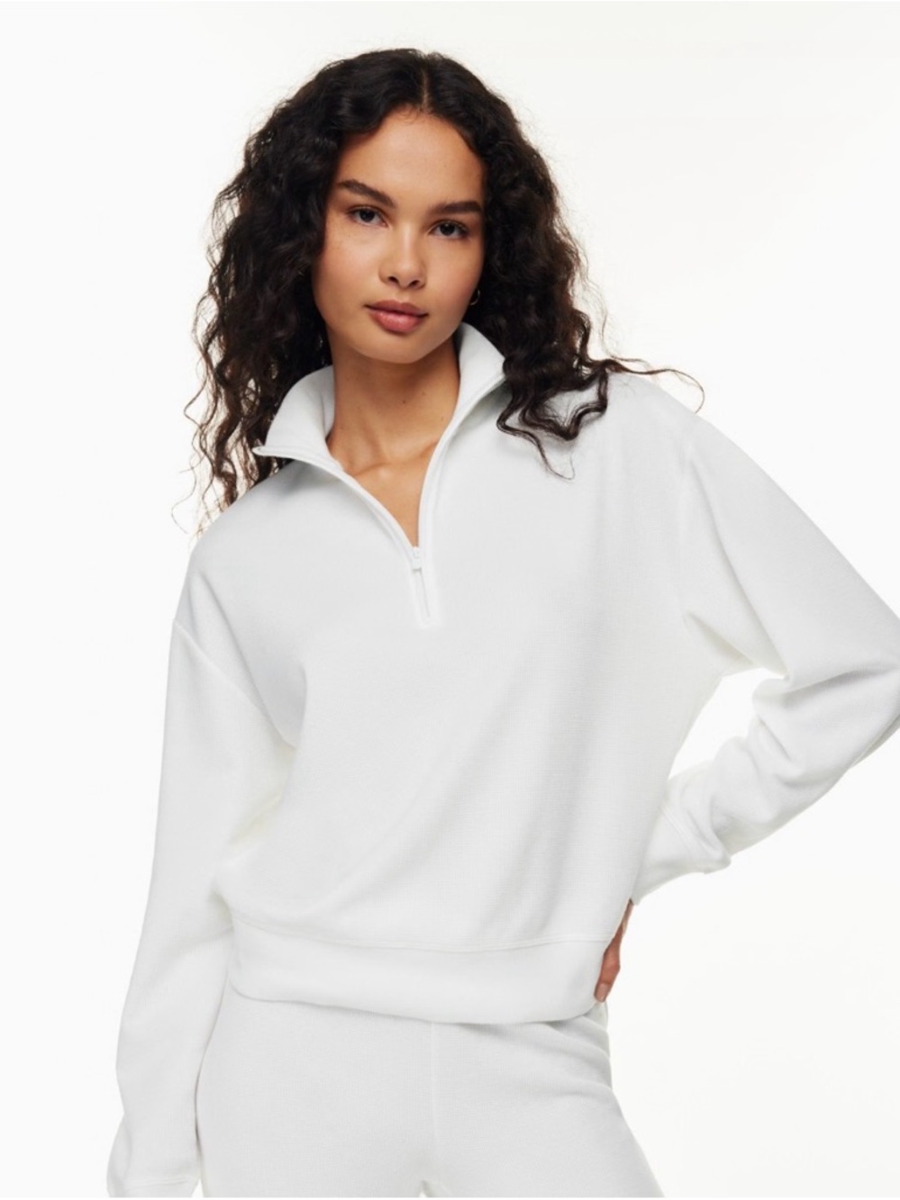 TNA 1/4 Zip Waffle
